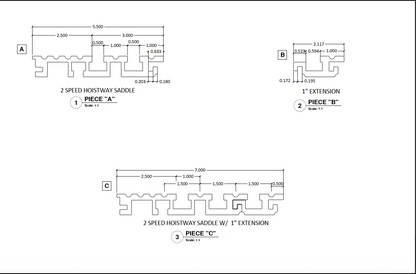 Two Speed to Three Speed Conversion Sill